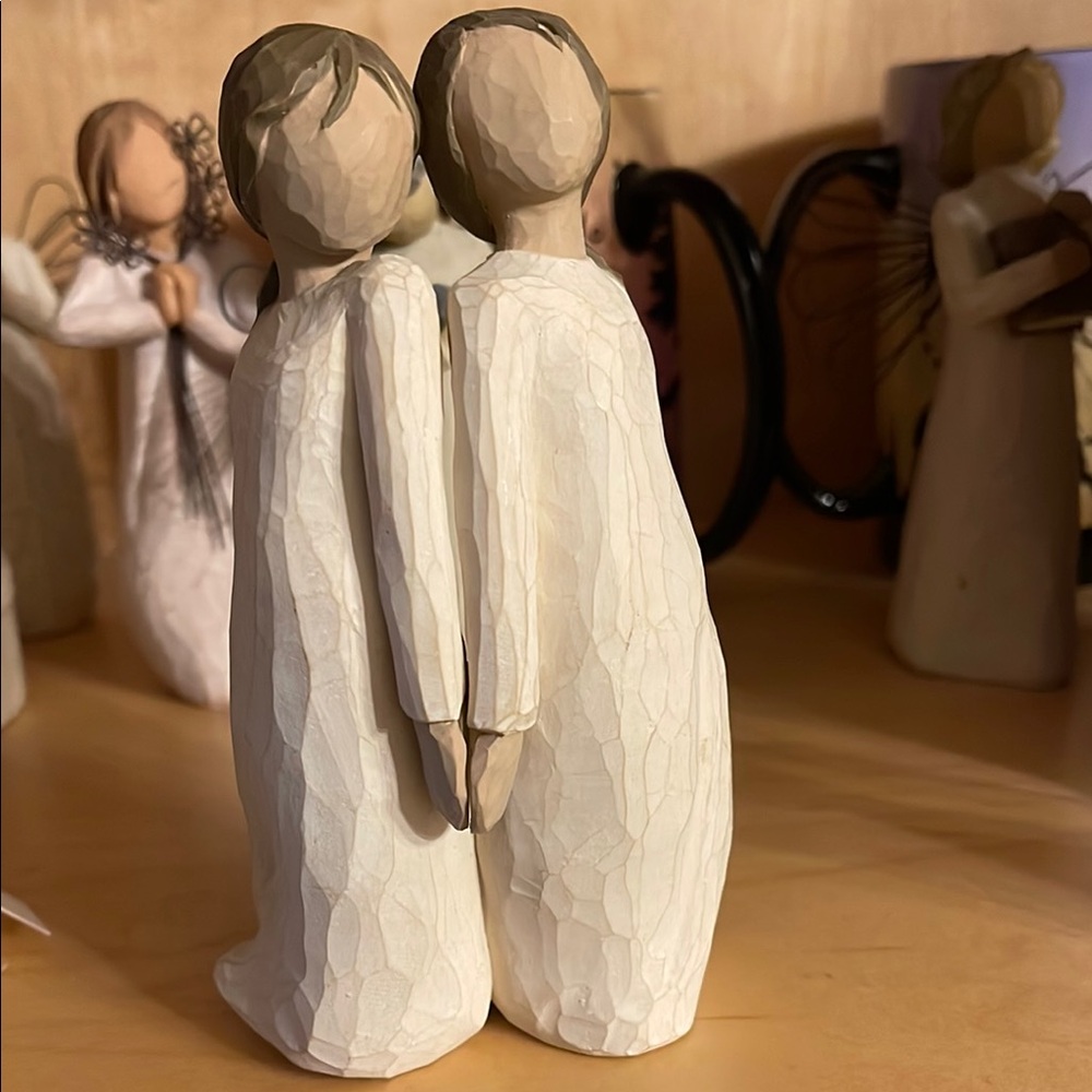Willow Tree Embrace Figurine - two alike , sister